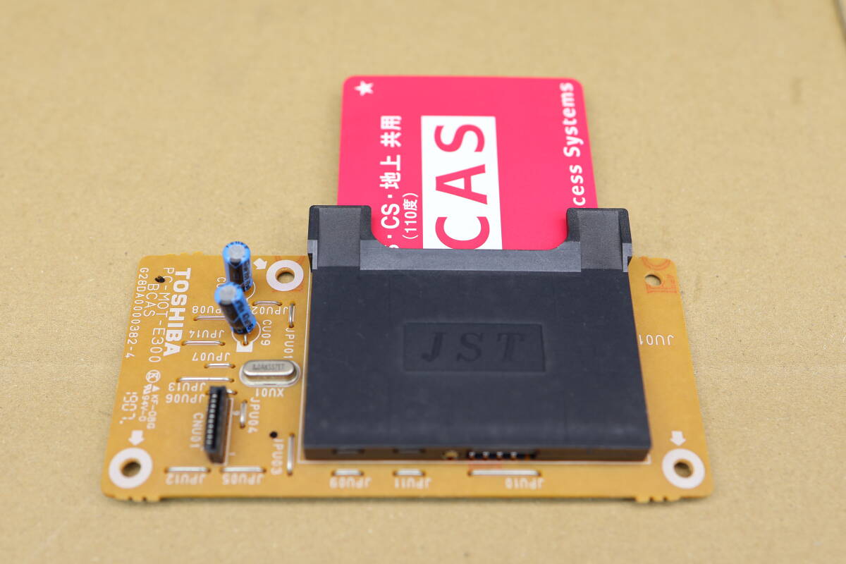 NM82#動作品 東芝HDDレコーダー RD-E300 2007年 交換対応用 PC-M0T-E300 カードスロット基盤 セット拍卖