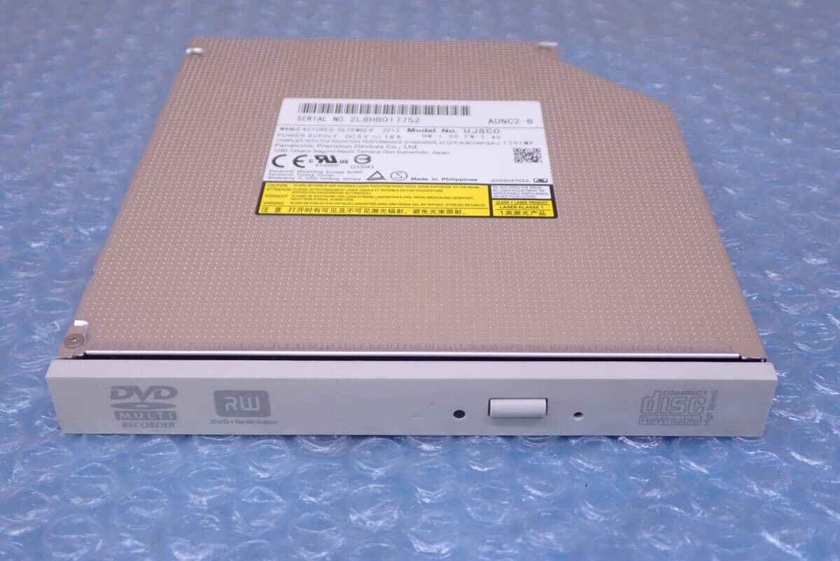 J371# 動作品 NEC Mate ME-C PC-MK33LEZCC など 交換対応用 DVDドライブ UJ8B0 DVD-ROM拍卖