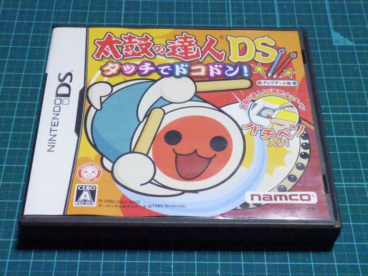Y1192# 全国配送230円 動作品 太鼓の達人DS タッチでドコドン!(太鼓の達人専用タッチペン「バチペン」同梱)拍卖
