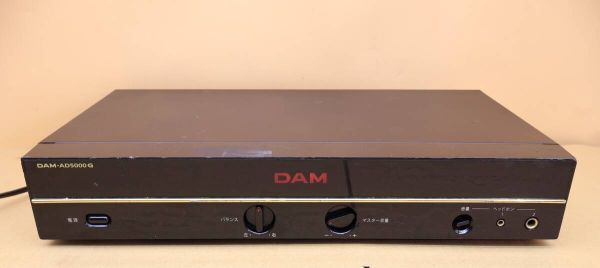 Y339# 動作確認済み 第一興商 DAM-AD5000G カラオケ アンプ デジタルアンプ カラオケ機器拍卖