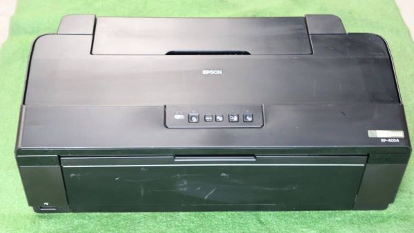 通電確認のみ EPSON インクジェットプリンター EP-4004 A3ノビ対応 無線LAN標準装備 スマートフォンプリント対応 6色染料インク拍卖