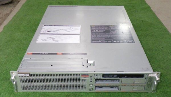 D460#動作品 富士通 SPARC Enterprise M3000 サーバ 4コア SPARC64 VII+ 2.86GHz メモリ 8GB PF-VRM9.1S Oracle HDD無し 2本電源ケーブル拍卖