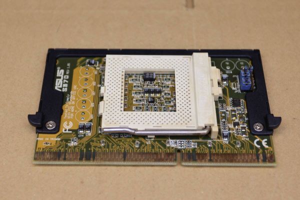 Y416# 動作品 Socket 370 - Slot1変換アダプタ ASUS S370 Rev.1.01拍卖