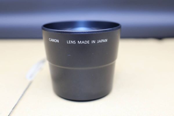 Y961# 全国配送600円 動作確認済み canon TELE-CONVERTER TC-DC52 2.4x レンズ拍卖
