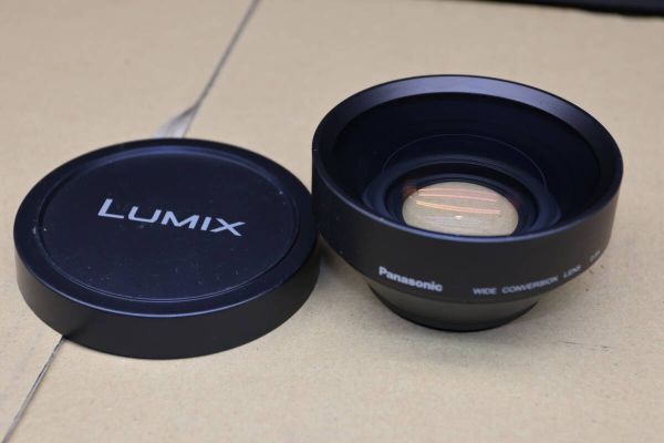 Y1008# 全国配送600円 動作確認済み Panasonic Wide Conversion lens 0.8X DMW-LW52 レンズ拍卖