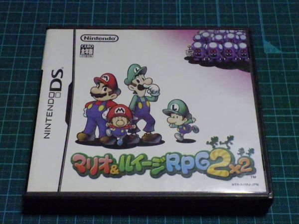 Y2151# 全国配送230円 動作品 DS マリオ&ルイージ RPG 2x2拍卖