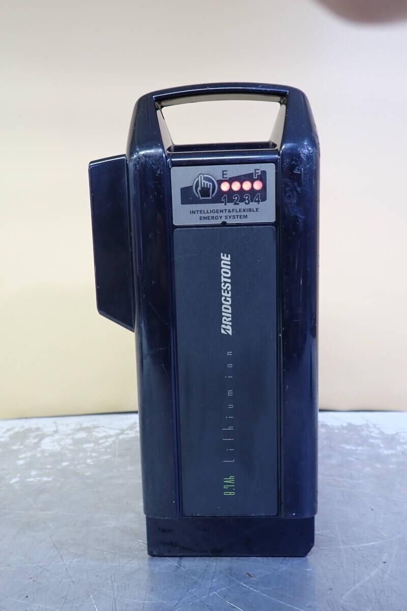 E1330#動作確認済み YAMAHA 電動自転車バッテリー BRIDGESTONE 8.7Ah X90-30 長押し20秒2点滅30秒4点灯拍卖