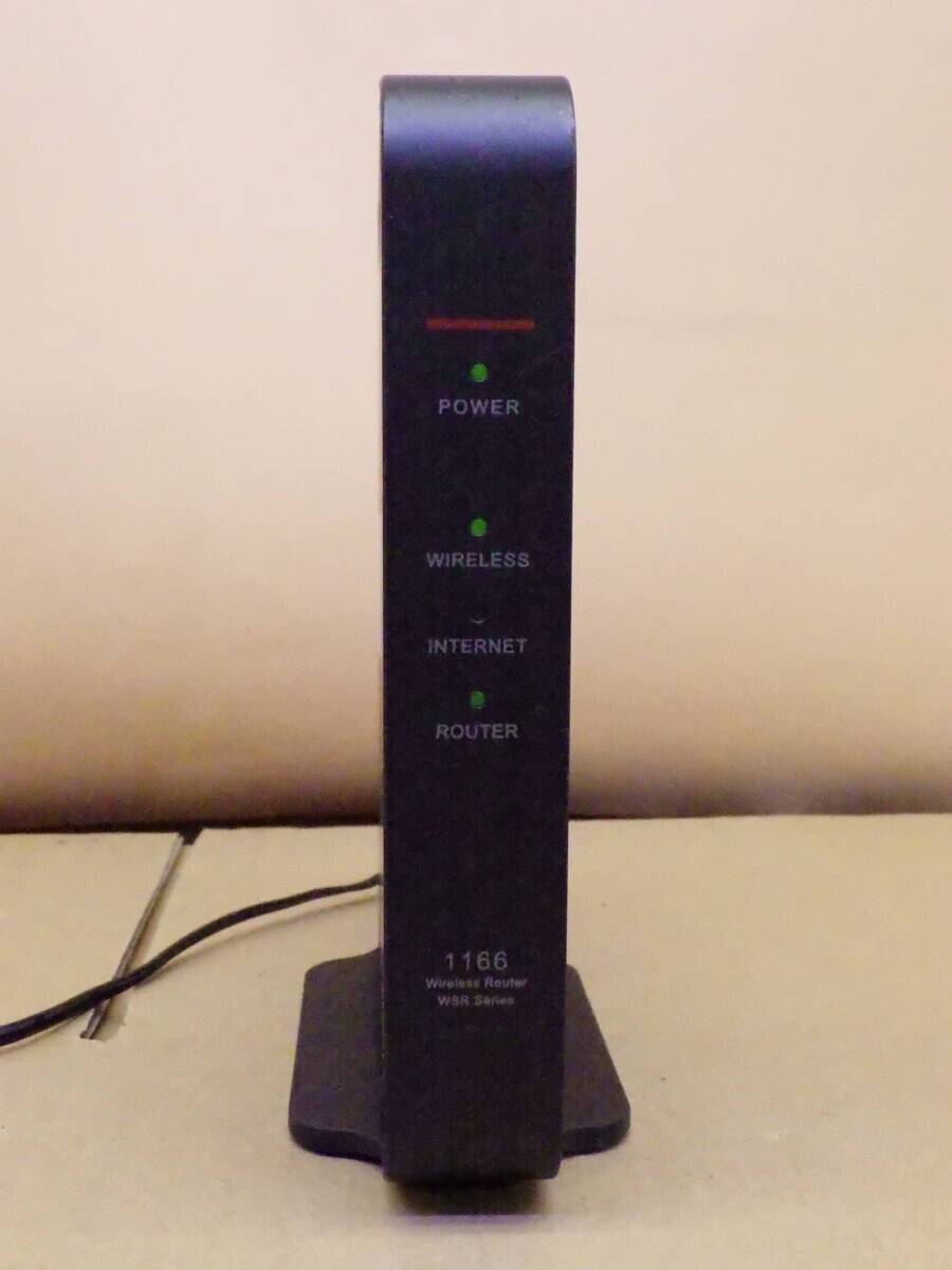 D1258#全国配送600円 動作確認済み バッファロー Wi-Fiルーター BUFFALO 無線LAN WSR-1166DHPL2 ACアダプター付き拍卖