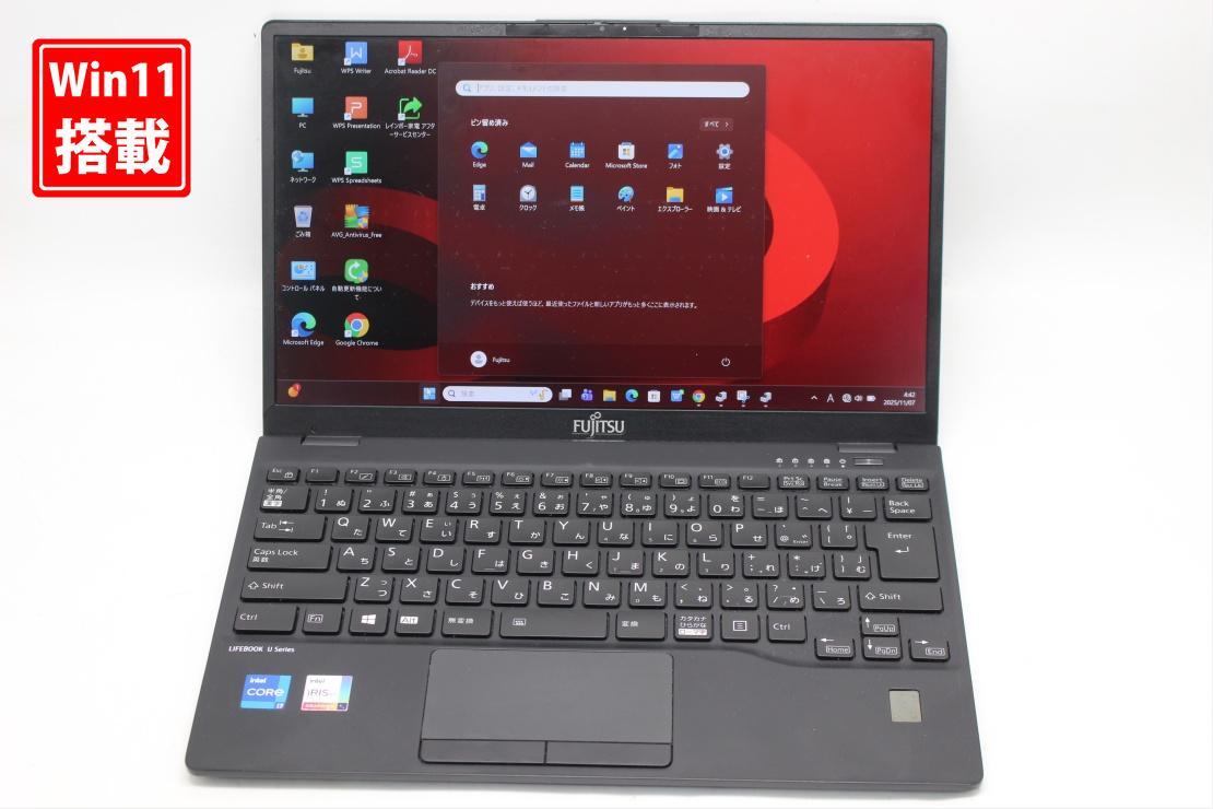 中古 フルHD 13.3型 Fujitsu LIFEBOOK U9311HX Windows11 第11世代 i7-1185G7 16GB NVMe 512GB-SSD カメラ 無線Wi-Fi6 Office 管:1153s拍卖