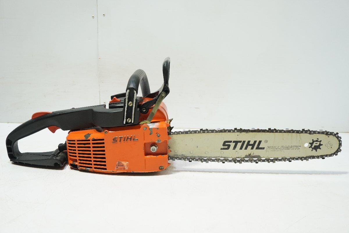 160☆整備済み☆STIHL スティール 011AVEQ エンジンチェーンソー 2ストローク☆3D-939拍卖