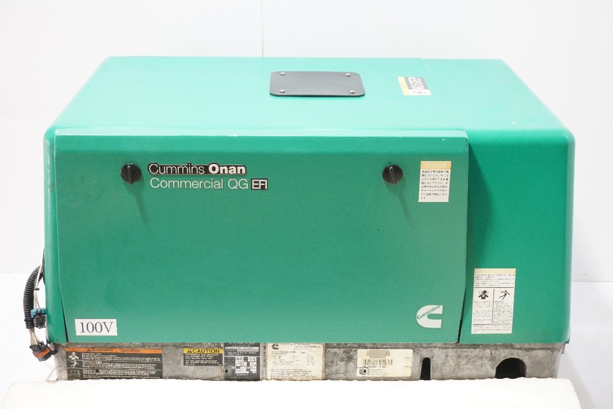 西P☆Cummins Onan オナン Commercial QGEFI 5.5HGJAD-2138C◇3D-517拍卖