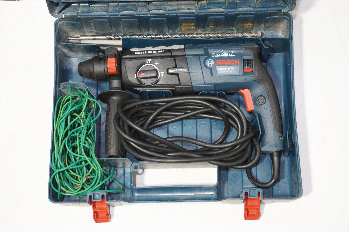 100☆BOSCH ボッシュ GBH 2-28DV ハンマードリル ケース付き◇3D-597拍卖