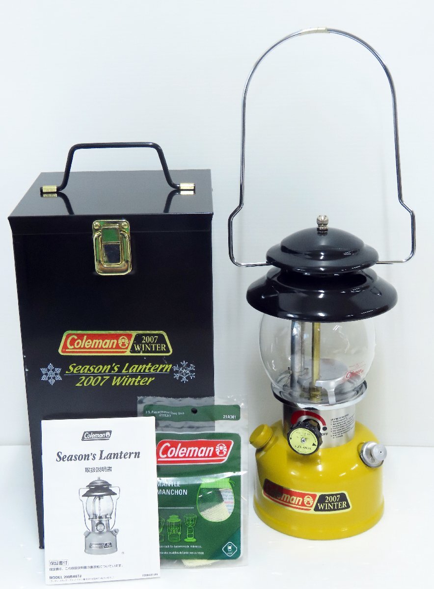 100☆未使用☆Coleman コールマン Season's Lantern 2007 Winter◇0828-043拍卖