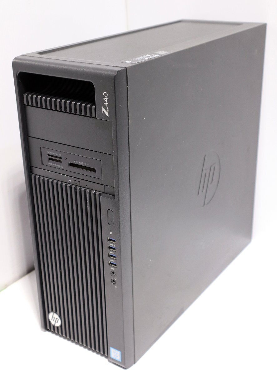140☆HP Z440 Workstation Xeon E5-1650 v4 RAM32GB SSD512GB Windows10 Pro Quadro K1200◇3D-188拍卖
