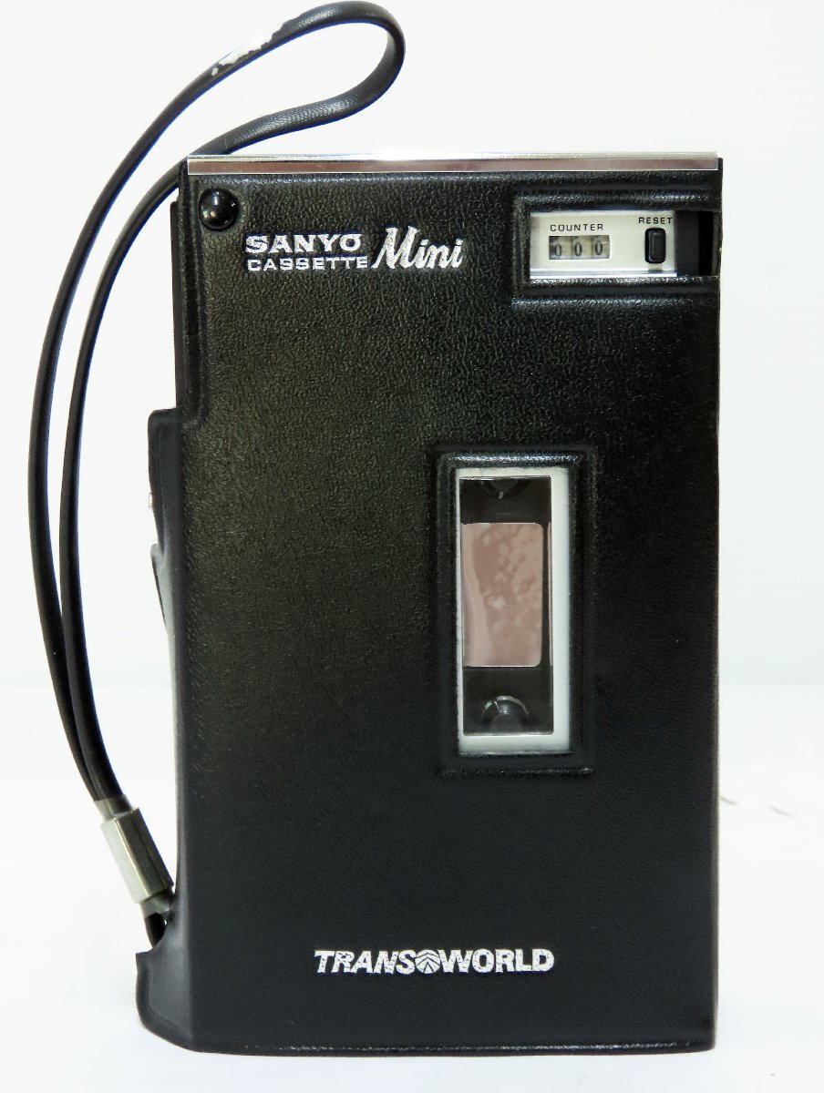 60☆SANYO サンヨー MR-5080 MINI CASSETTE TAPE RECORDER ミニカセットテープレコーダー カセットレコーダー◇1117-453拍卖
