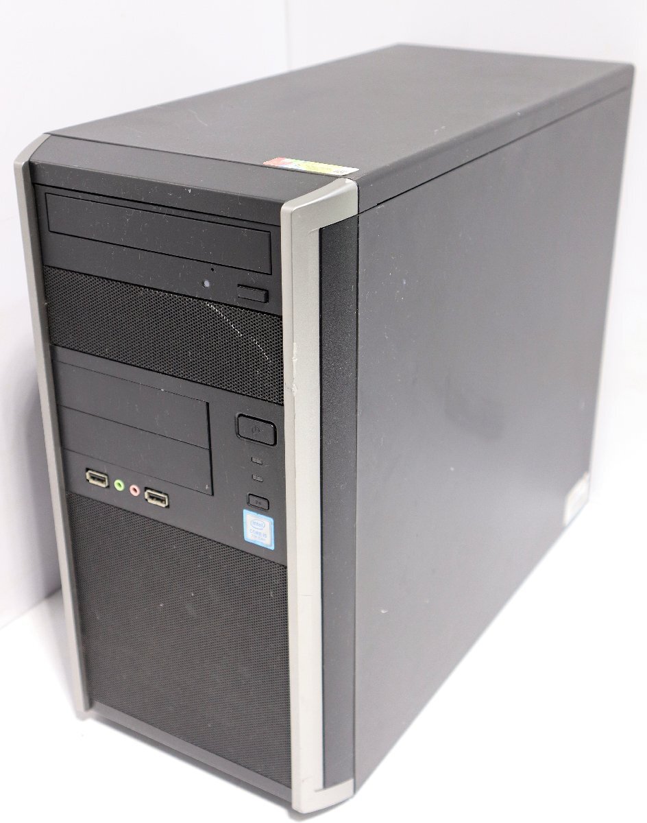 140☆メーカー不明 BTO パソコン Core i5-7400 3.00GHz RAM8GB HDD500GB Windows11 Pro ASRock H110M-HDV◇3C-142拍卖