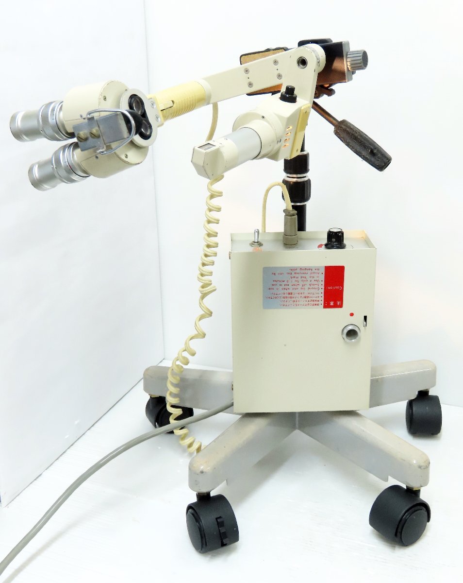 160☆Kowa コーワ SLIT LAMP スリットランプ SL-5/Velbon ベルボン PH-237Q◇1111-419拍卖