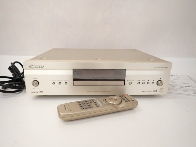 Pioneer パイオニア DV-AX5AVi DVD/SACD/CDプレーヤー リモコン/説明書付き □ 73A7D-3拍卖