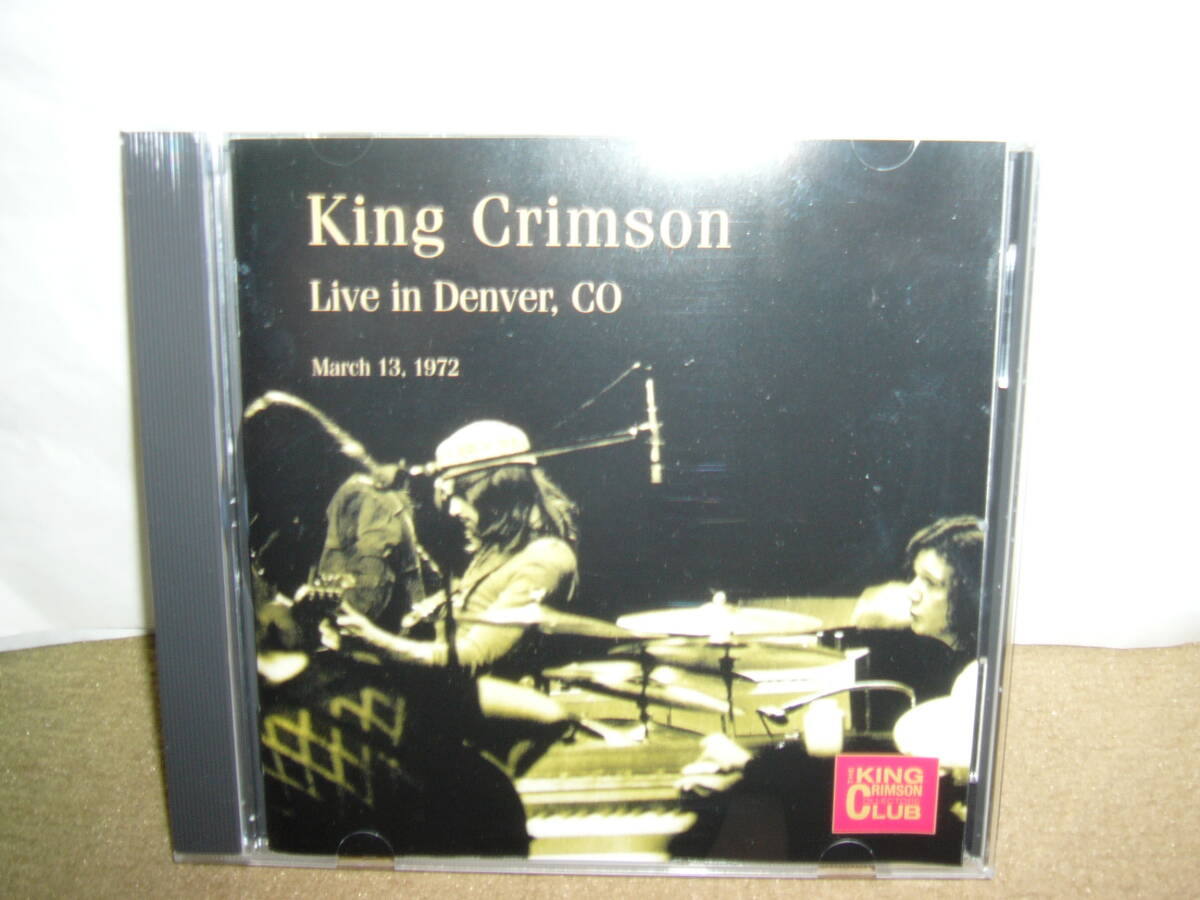 問題作”Earthbound”期音源 Island期King Crimson 貴重な公式ライヴ音源「Live in Denver, CO March 13,1972」輸入盤中古。拍卖