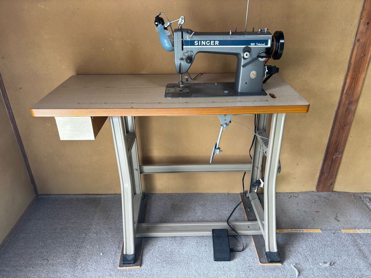 ★京都市〜、 工業用ミシン 、足踏みミシン 、職業用ミシン、 SINGER、プロフェッショナル、発送しません、★拍卖