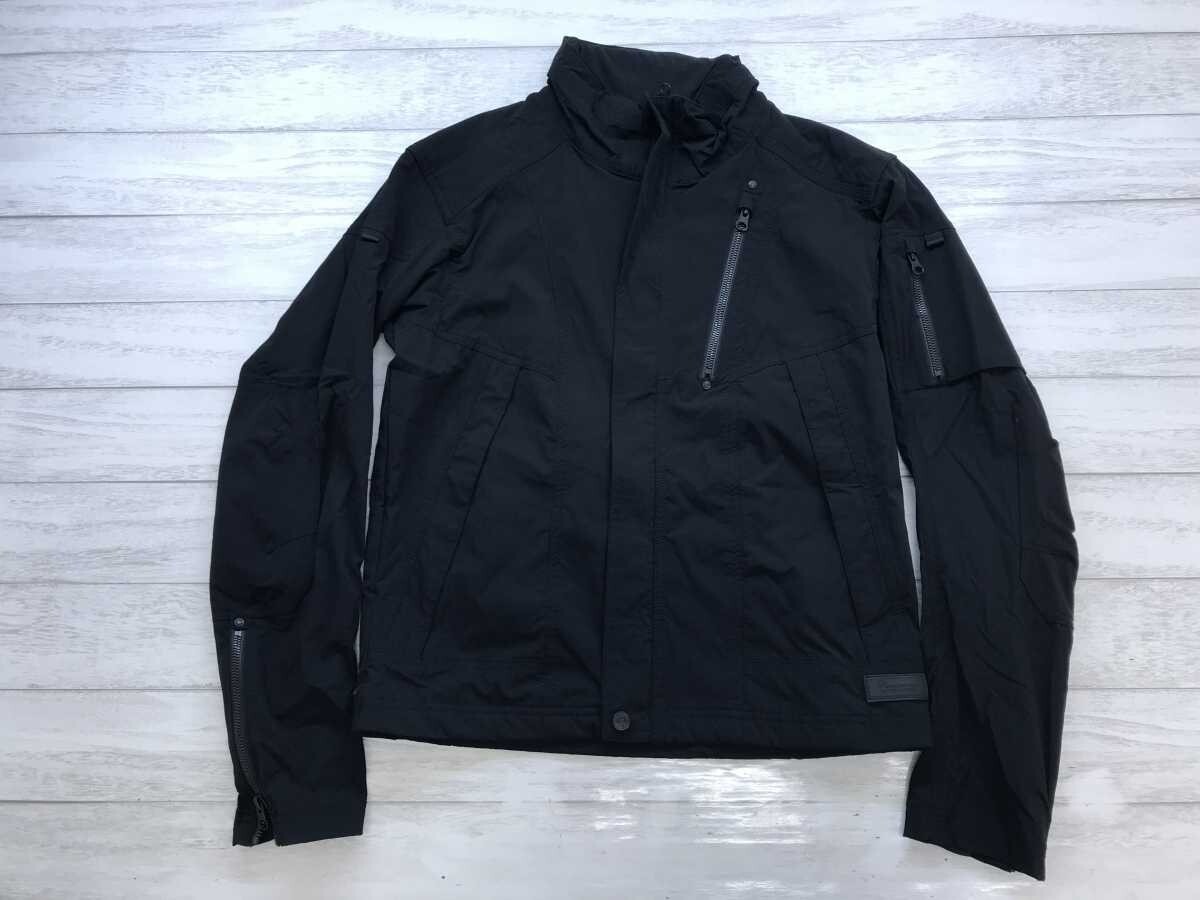 ネクストワーカーズ フィールドコア NEXT WORKERZ Fieldcore ワーク NZ131 比翼ジップ 薄手 ブルゾン ジャケット メンズ L 黒拍卖