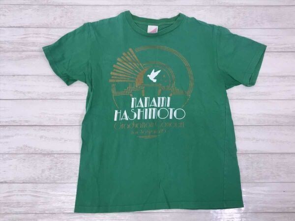 乃木坂46 橋本 奈々未 ななみん 平成アイドル CanCam 卒業コンサート 5th YEAR バースデーライブ 半袖Tシャツ メンズ コットン100% M 緑拍卖