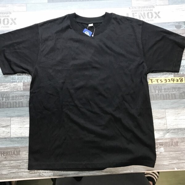 タグ付き新品! メンズ なにわ名物 なんでやねん おもしろメッセージTシャツ F 黒拍卖