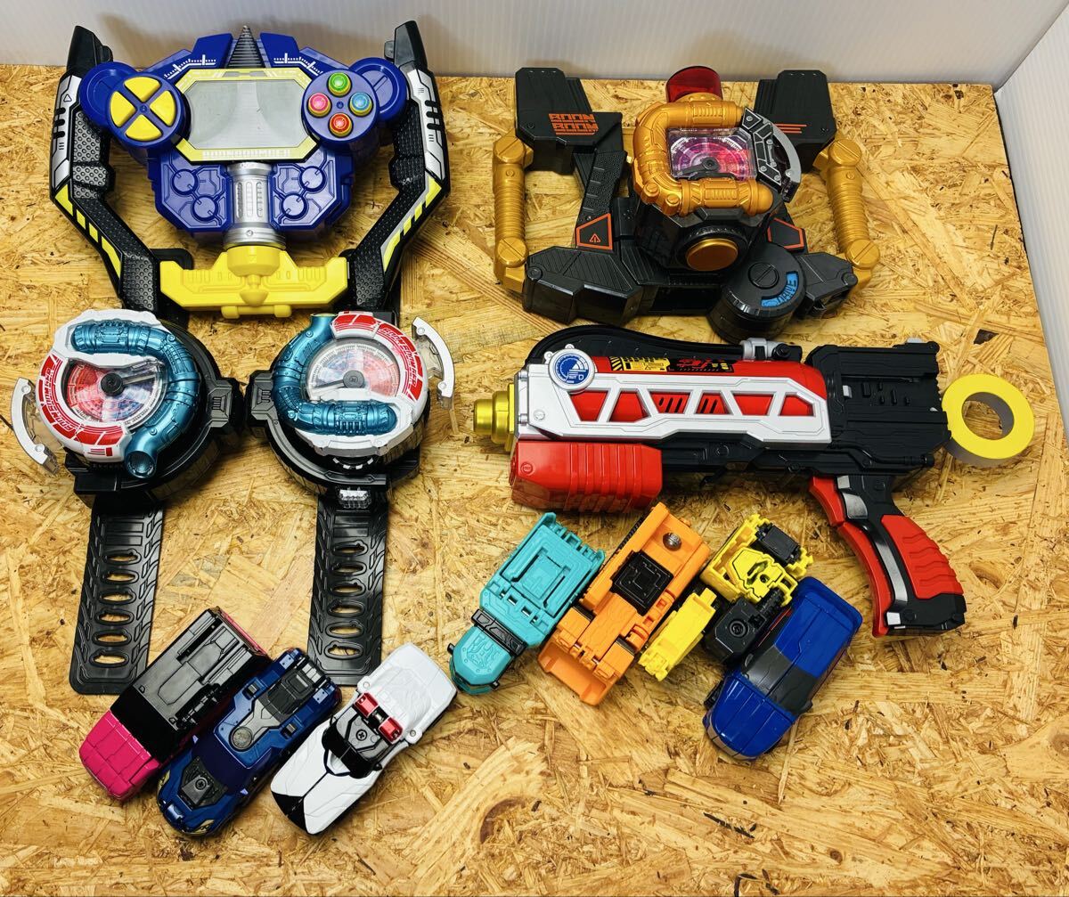 【送料無料】ブンブンジャー おまとめセット 戦隊ヒーロー おもちゃ 動作確認済み拍卖