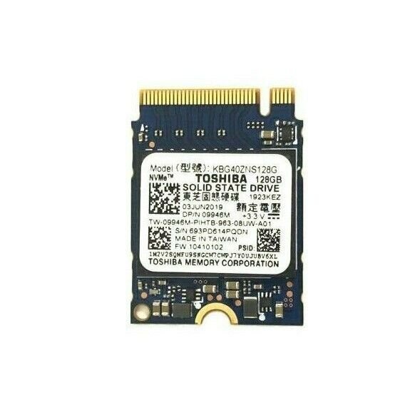 10枚組★動作品★Toshiba 128GB PCIe NVMe M.2 2230 SSD KBG40ZNS128G★送料無料拍卖