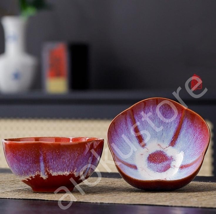 職人手作り 上質 抹茶茶碗 曜変天目茶碗 茶道具 お茶碗 茶道 茶碗 窯変天目茶碗 油滴天目 茶道具 茶器 工芸品 初心者 酒器 ピンク##A05拍卖