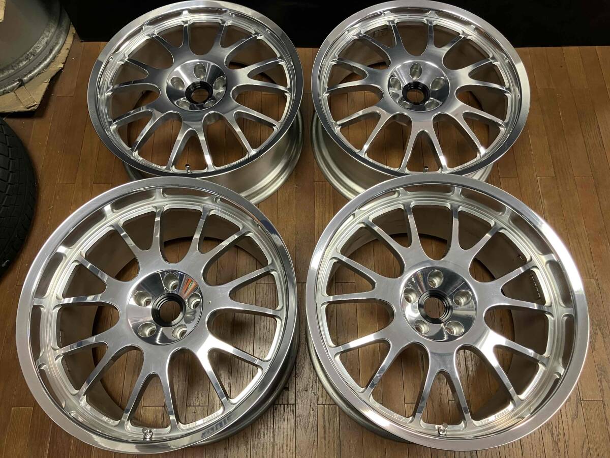 最落無し!!希少 鍛造 フェラーリ360モデナ等に カッシーネ2 19インチ ホイールのみ4本SET◆8J+28.5 11J+34 5H108◆F430にも◆拍卖