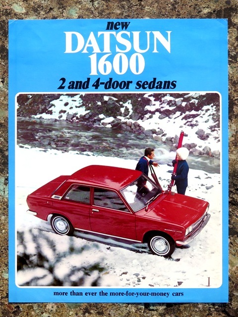 ダットサン 510ブルーバード 北米カナダ仕様 カタログ 英文 Datsun NISSAN ニッサン拍卖