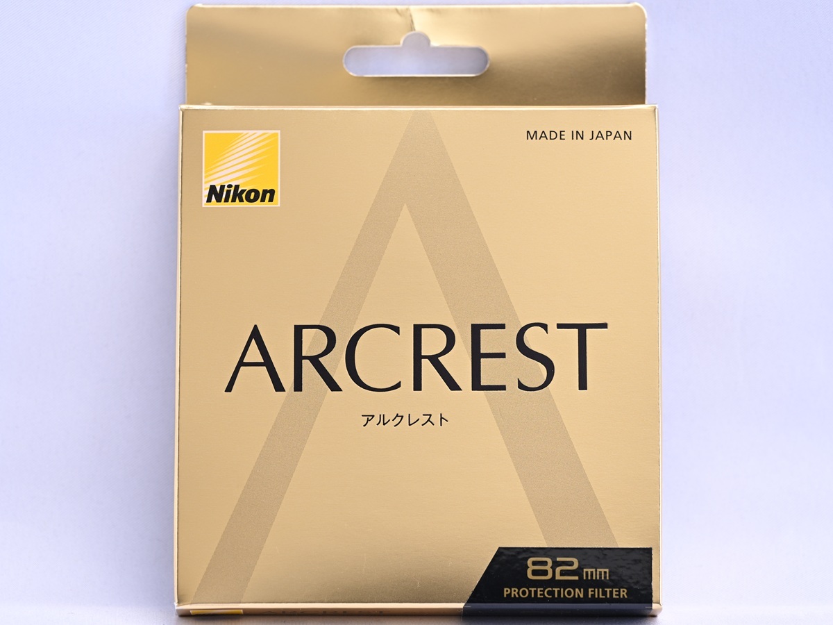 美品 Nikon ARCREST PROTECTION FILTER 82mm ニコン アルクレスト プロテクター 保護フィルター拍卖