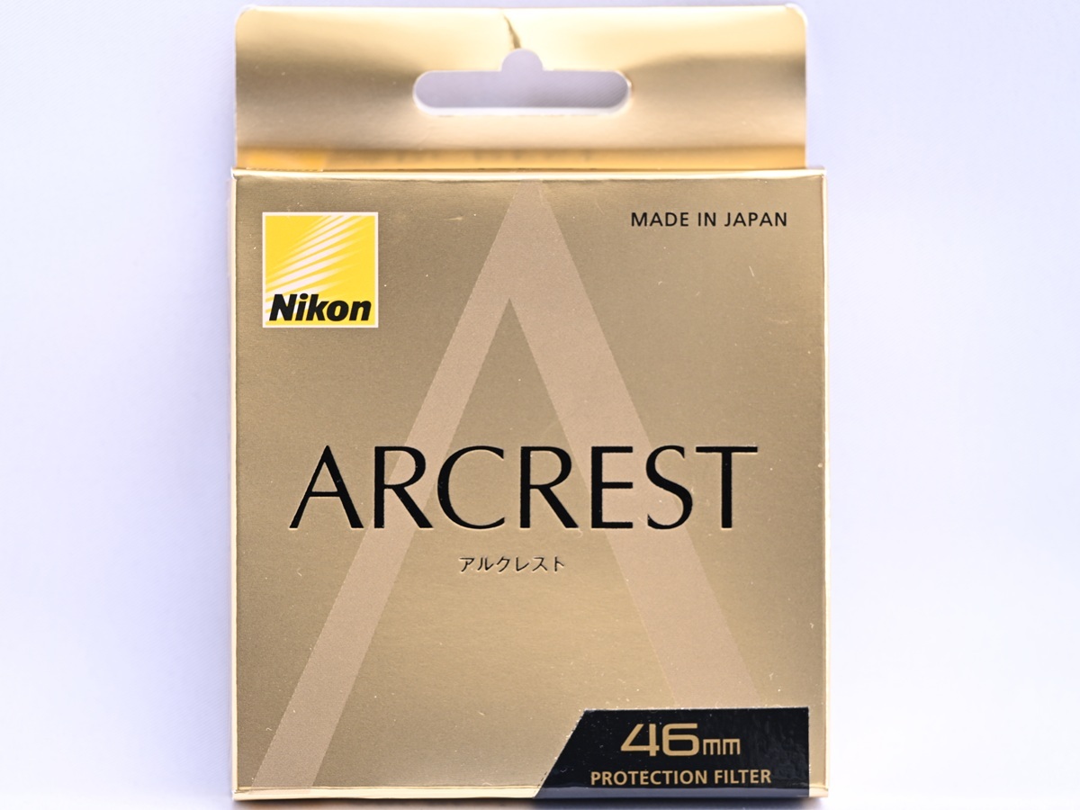 美品 Nikon ARCREST PROTECTION FILTER 46mm ニコン アルクレスト プロテクター 保護フィルター拍卖