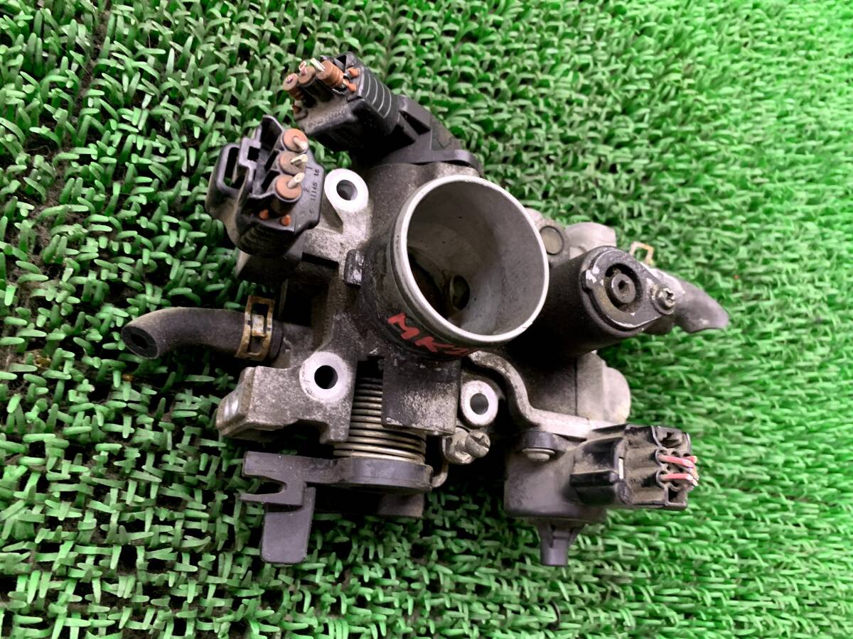即決値段 動作OK Z2-2 スズキ パレット MK21S スロットルボディ スロットルバルブ スロットルチャンバー拍卖