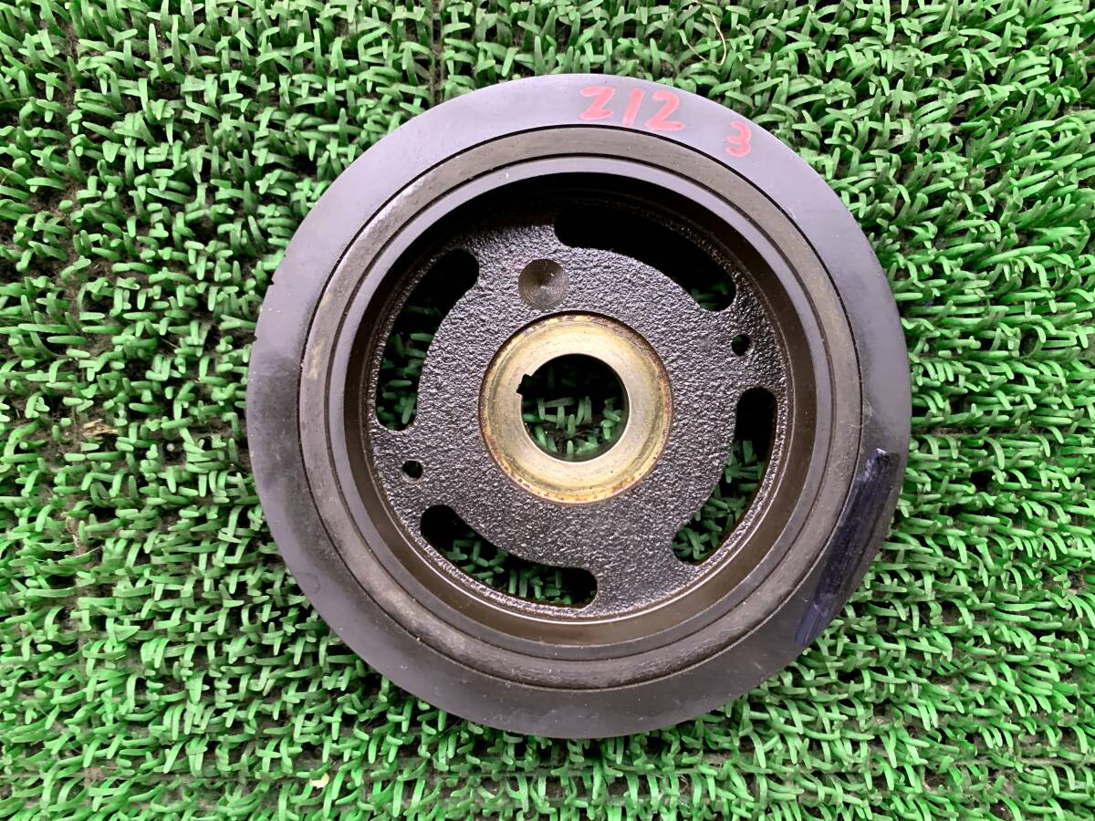 即決値段 動作OK 日産 キューブ Z12. 純正 クランクプーリー クランクシャフトプーリー拍卖
