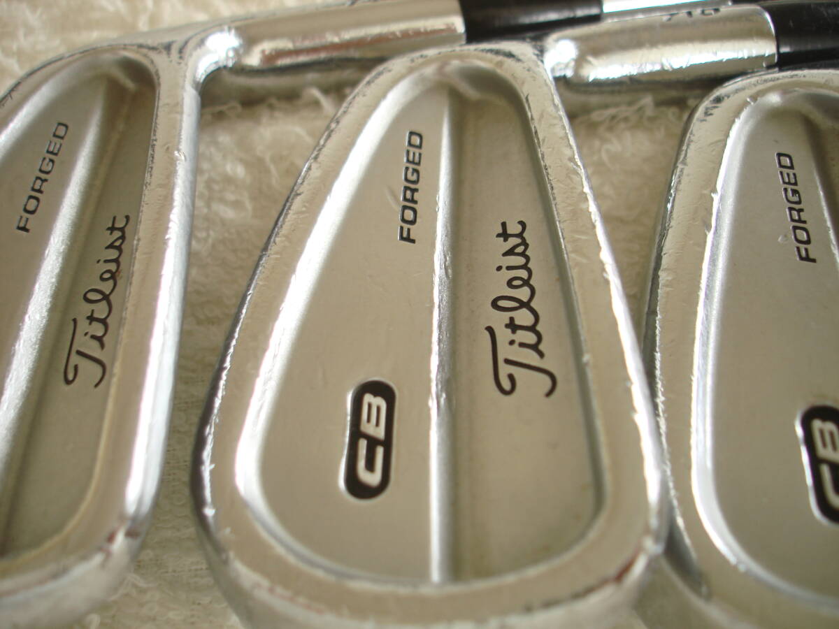 #オーシャンブラスト▲タイトリスト 710 CB FORGED S300 5本set拍卖