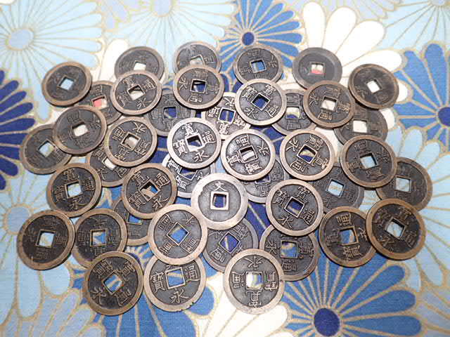 Q11 寛永通寶まとめてセット 古銭 穴銭 江戸時代拍卖