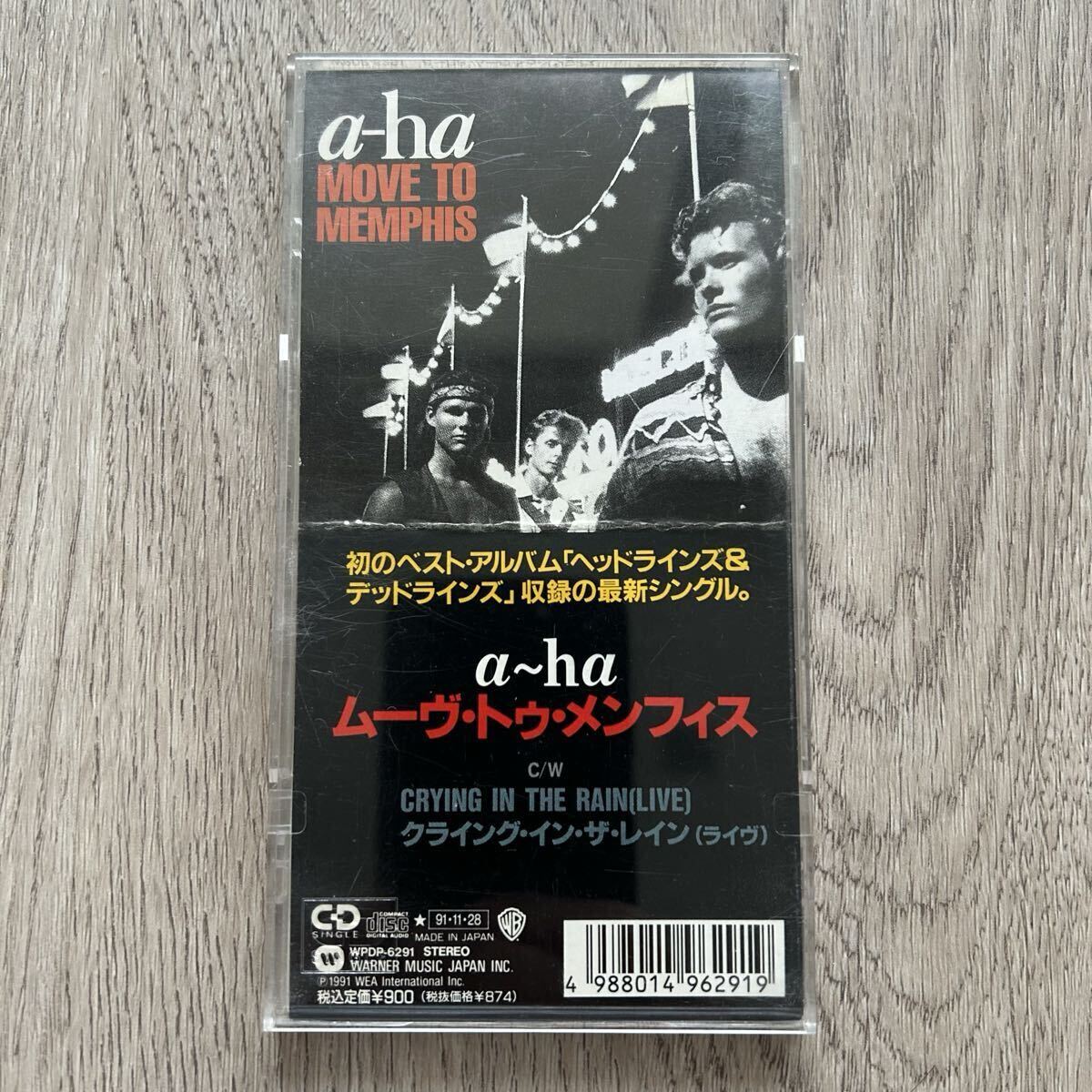 8cm CD a-ha アーハ Move To Memphis ムーブ・トゥ・メンフィス WPDP-6291 1991年拍卖