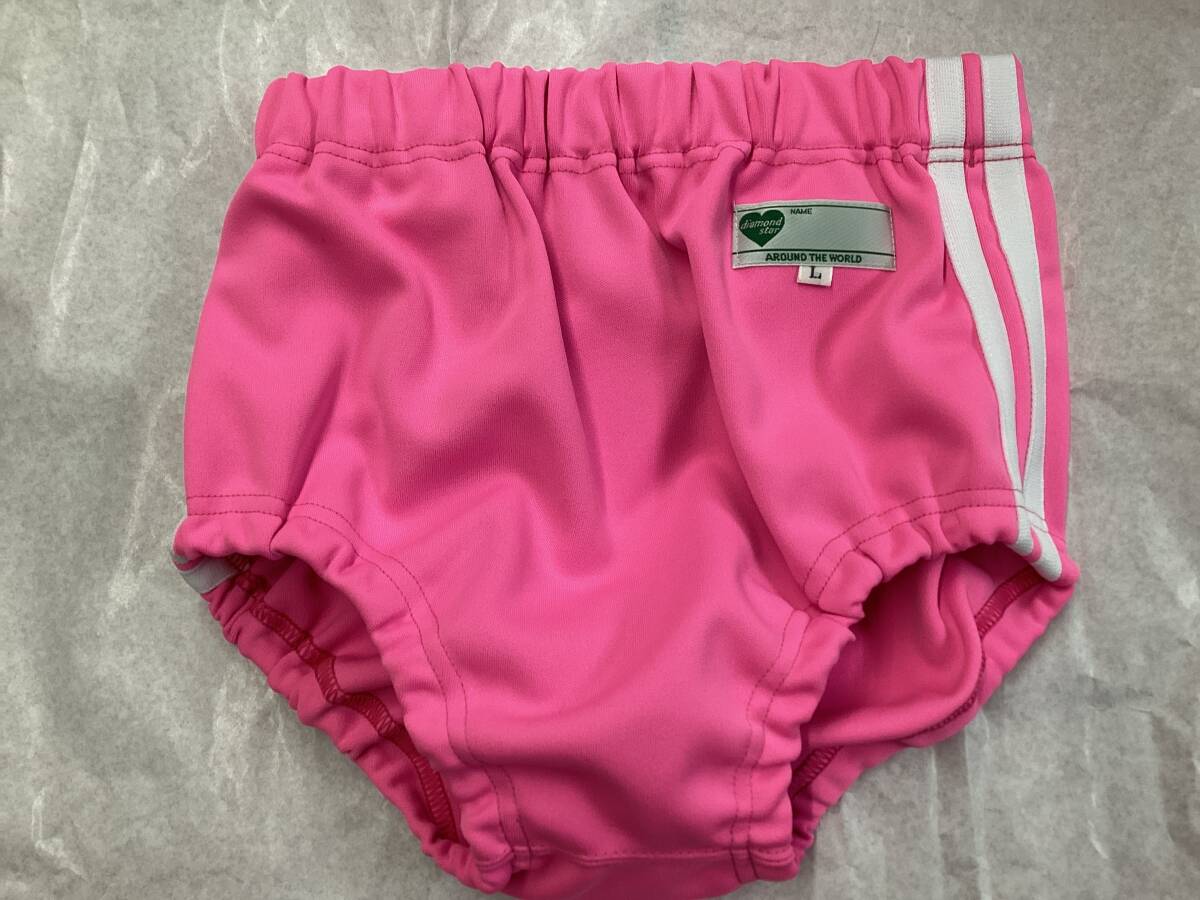 ブルマ ピンク 白2本線 3L 新品 匿名配送 郵便局 コンビニ受取可拍卖