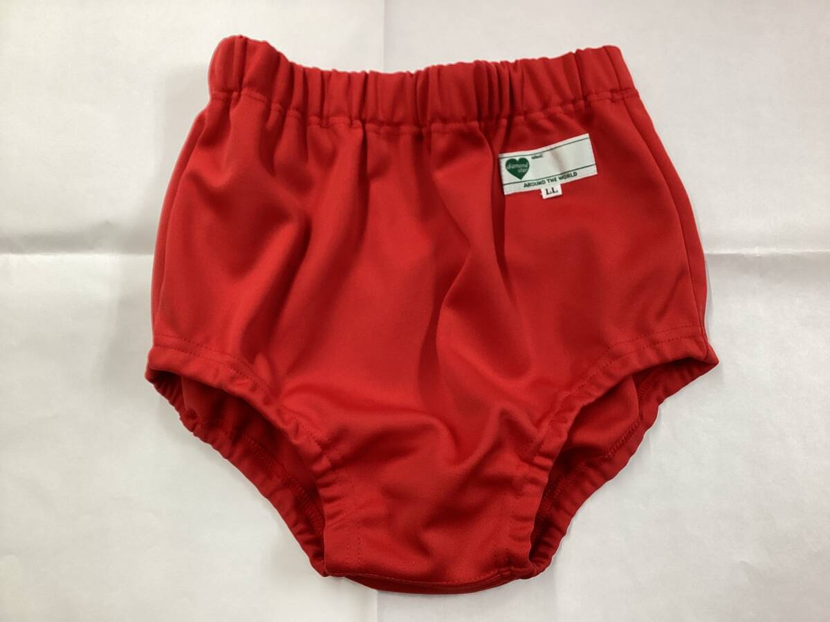 ブルマ 赤 無地 M 新品 匿名配送 郵便局 コンビニ受取可拍卖