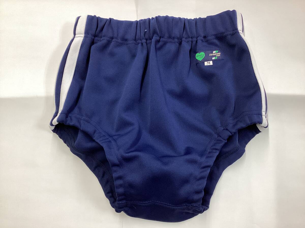 ブルマ 紺 白2本線 M 新品 匿名配送 郵便局 コンビニ受取可拍卖