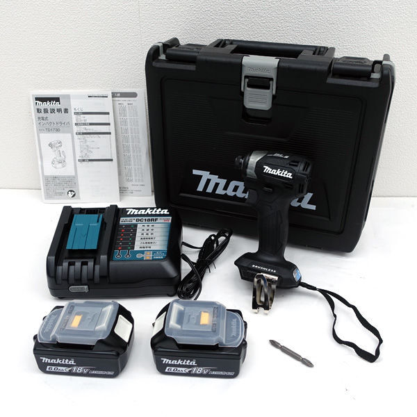 ★ マキタ 充電式インパクトドライバ セット 18V 6.0Ah ブラック TD17DRGXB(0220539713)拍卖