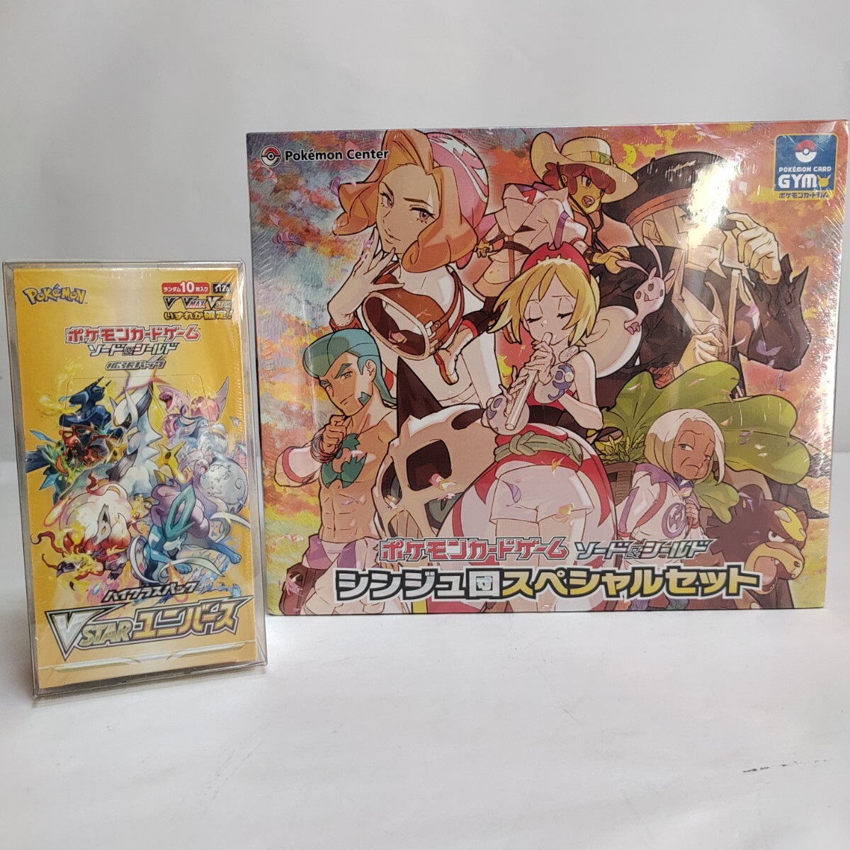ポケモン ポケカ 新品 未開封 ポケモンカードゲーム Pokemon セット ソード&シールド シンジュ団スペシャルセット BOX VSTARユニバース拍卖