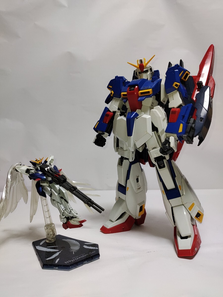 ガンダム PG 1/60 Zガンダム プラモデル GUNDAM ゼータ 破損無し 完成品 フィギュア ウイングガンダムゼロ EW エンドレスワルツ拍卖