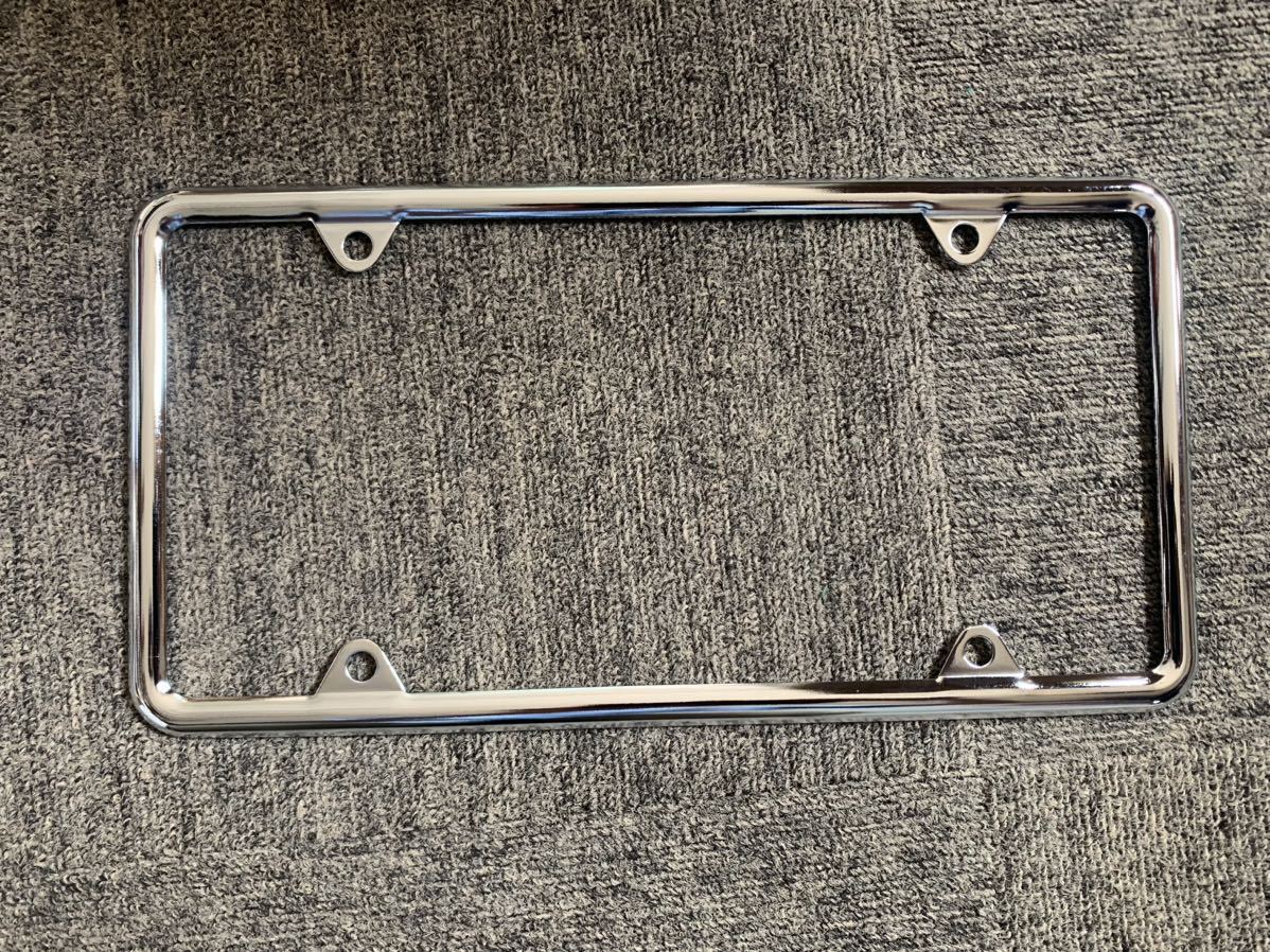 メタル ナンバーフレーム USサイズ ライセンスフレーム インパラ ベルエア カプリス シェベル エルカミーノ カプリス ローライダー拍卖