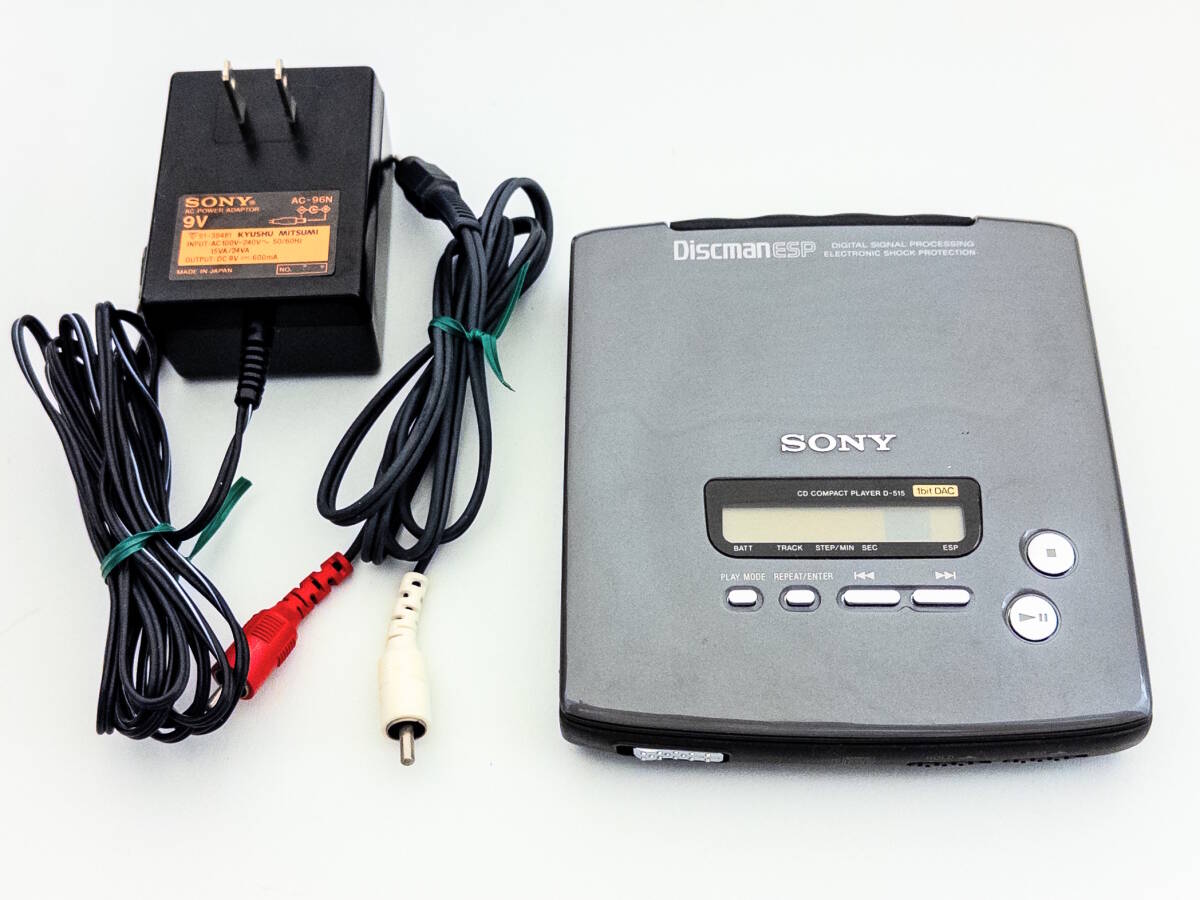 3Q売切!税無し◇ソニー SONY Discman D-515 ポータブルCDプレーヤー★ディスクマン★ジャンク★★1112-6拍卖