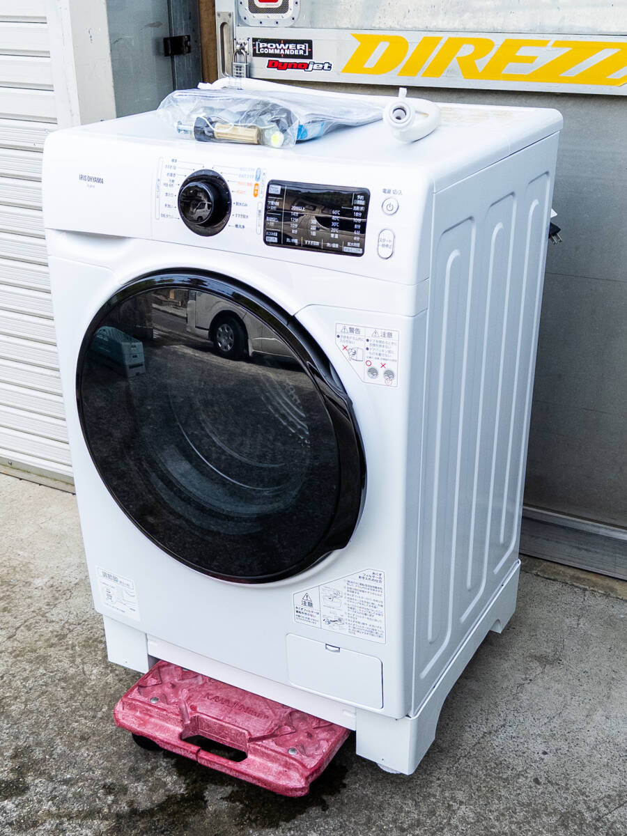 3Q売切!税無し◇アイリスオーヤマ ドラム式洗濯機 FL81R◆洗濯/脱水8kg◆2020年製◆◆1105-2拍卖