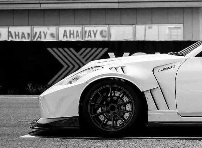 ♪N-ONE Racing Z33 フェアレディZ用 SUNDOME フロントバンパー(FRP製)拍卖