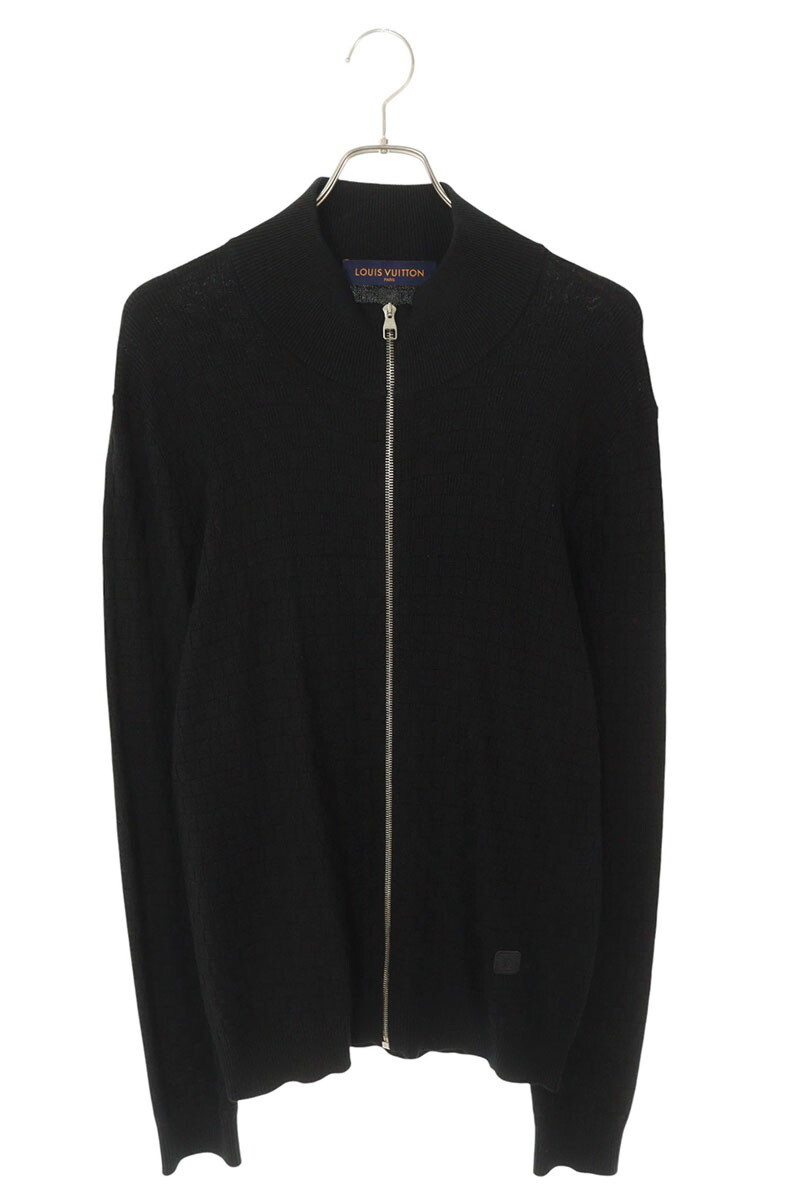 ルイヴィトン サイズ:XL 20SS HBN46WF99 ダミエジップアップニット 中古 BS99拍卖
